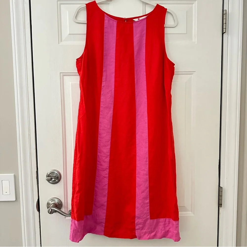 Boden New British Tilly Linen Dress Red Pop
10 Long - Picture 2 of 9